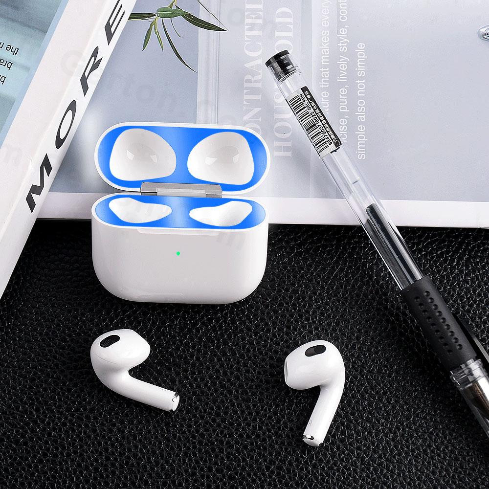 Miếng Dán Bảo Vệ Chống Bụi Chống Trầy Xước Cho Hộp Sạc Tai Nghe airpods 3 2021 apple 3rd