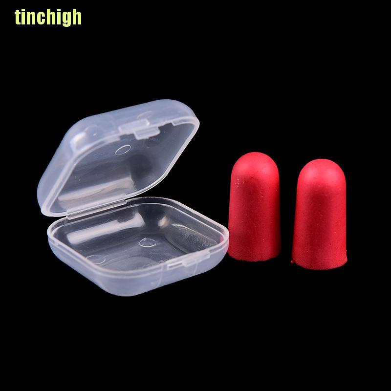 2 nút bịt tai bằng cao su mềm chống tiếng ồn tiện lợi