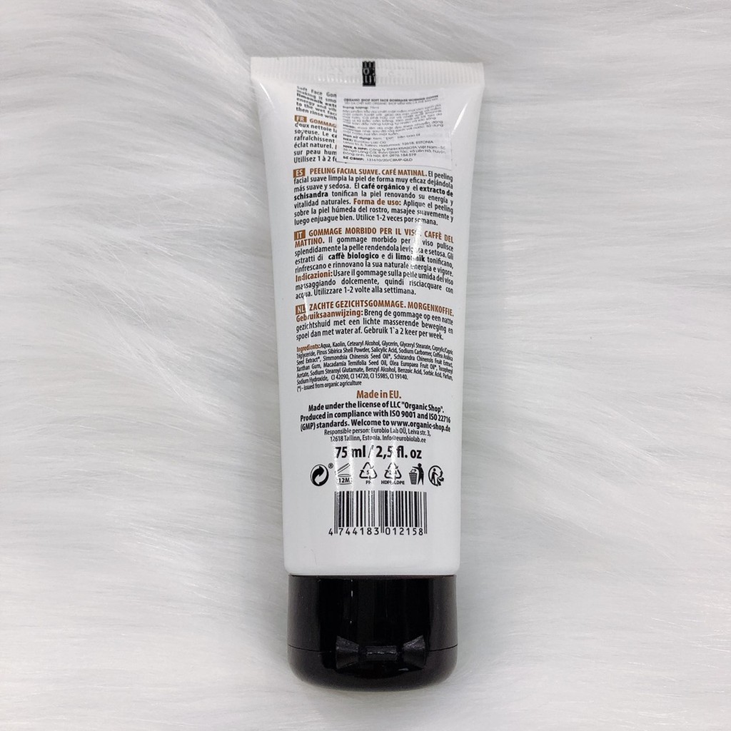 Tẩy tế bào chết Organic Shop Cà Phê 70ml (dạng tuýp) | BigBuy360 - bigbuy360.vn