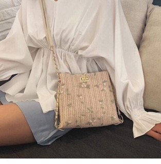 Túi cói lưới siêu xinh hottrend