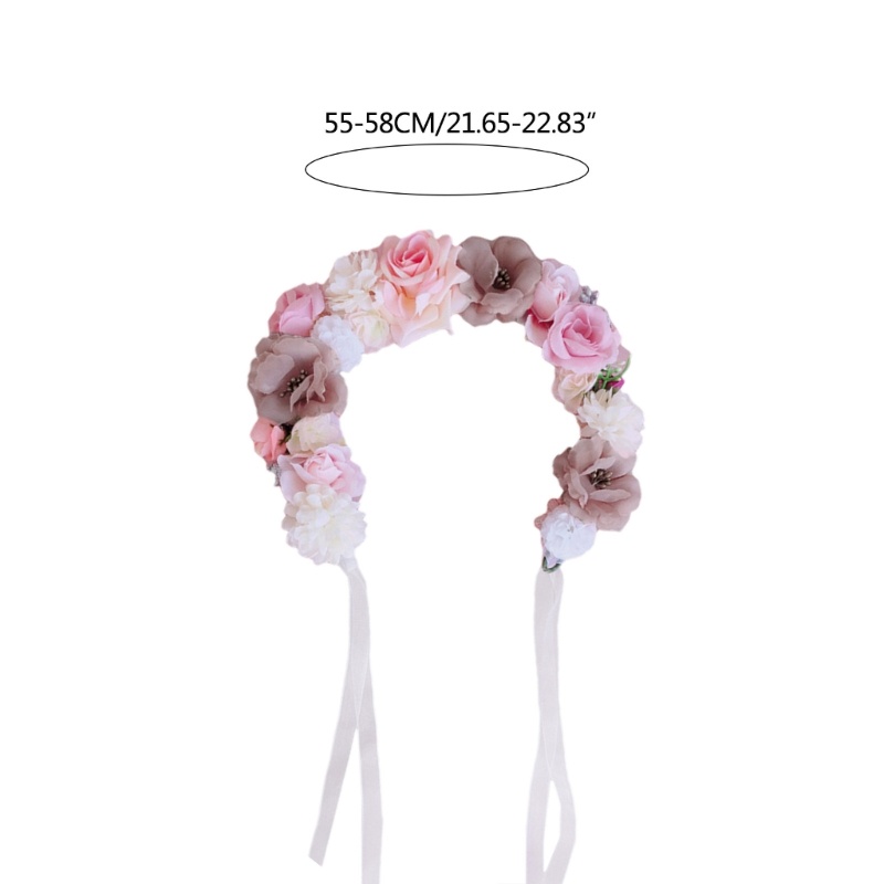 Băng Đô Cài Tóc Đính Hoa Sang Trọng Cho Nữ