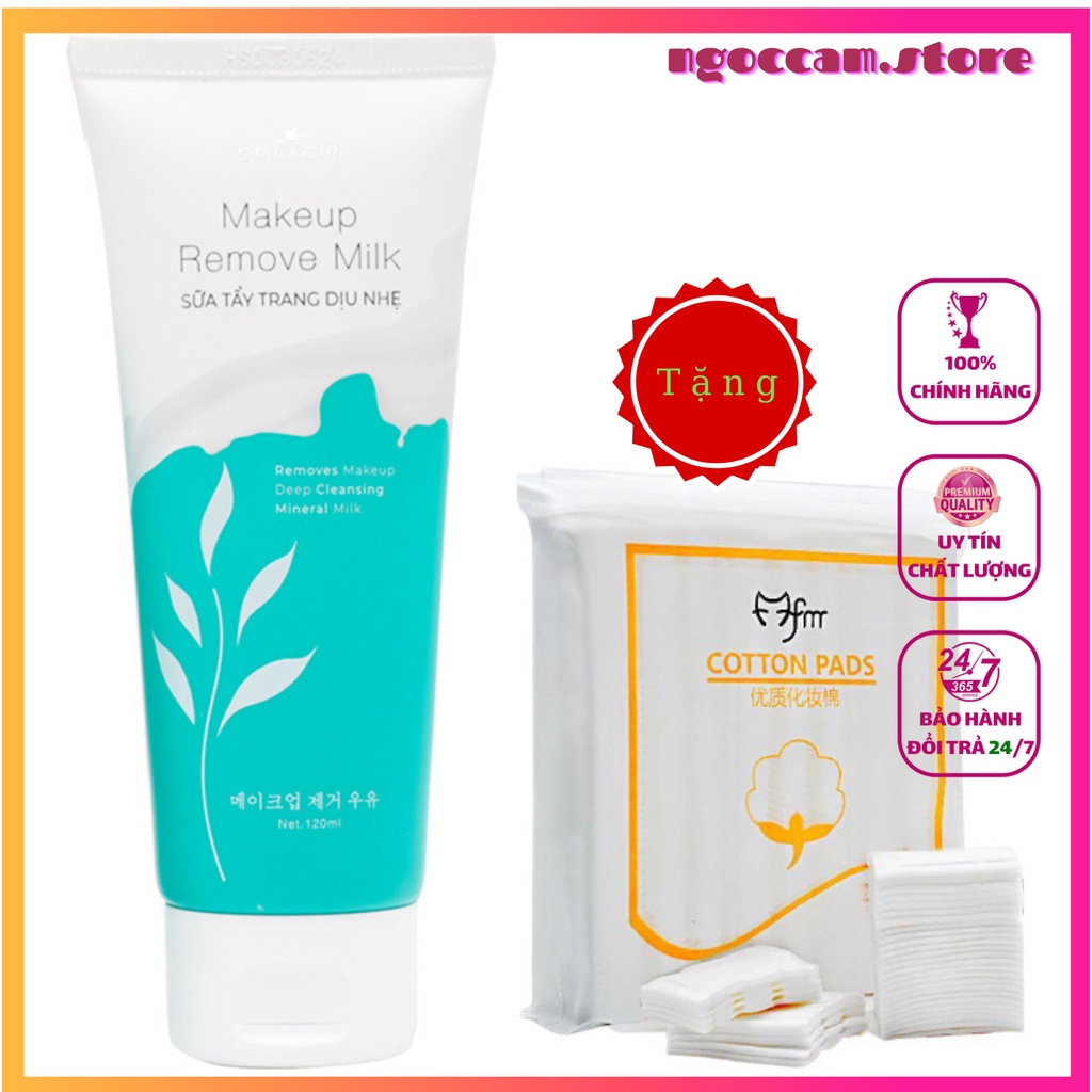 Sữa Tẩy Trang Dịu Nhẹ DR.LACIR, Giúp làm sạch lớp maskup, thải độc da, làm mềm mịn da, sữa tẩy trang , dịu nhẹ | BigBuy360 - bigbuy360.vn