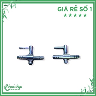 Van khóa inox/nhựa sủi inox/nhựa chia khí oxy/co2
