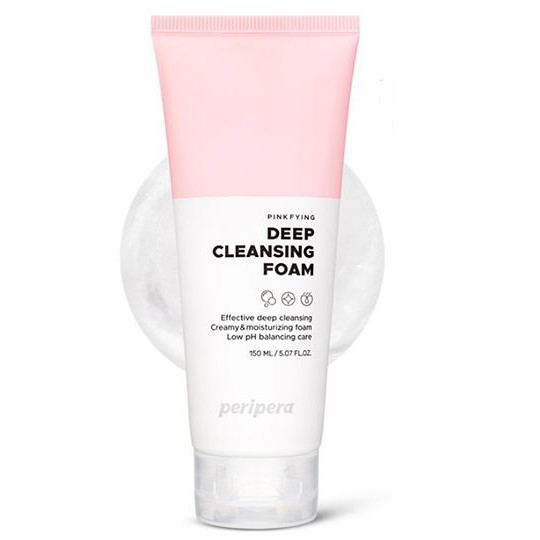 Sữa Rửa Mặt Làm Sạch Sâu Peripera PinkFying Deep Cleansing Foam 150ml | BigBuy360 - bigbuy360.vn