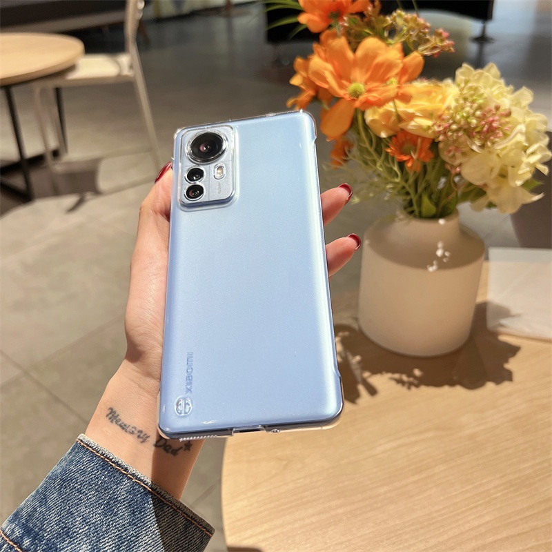 Ốp Điện Thoại PC Cứng Trong Suốt Cho Xiaomi Mi 12 12s 11 11T 10s 10 9T Lite Xiaomi12s Mi12s Pro