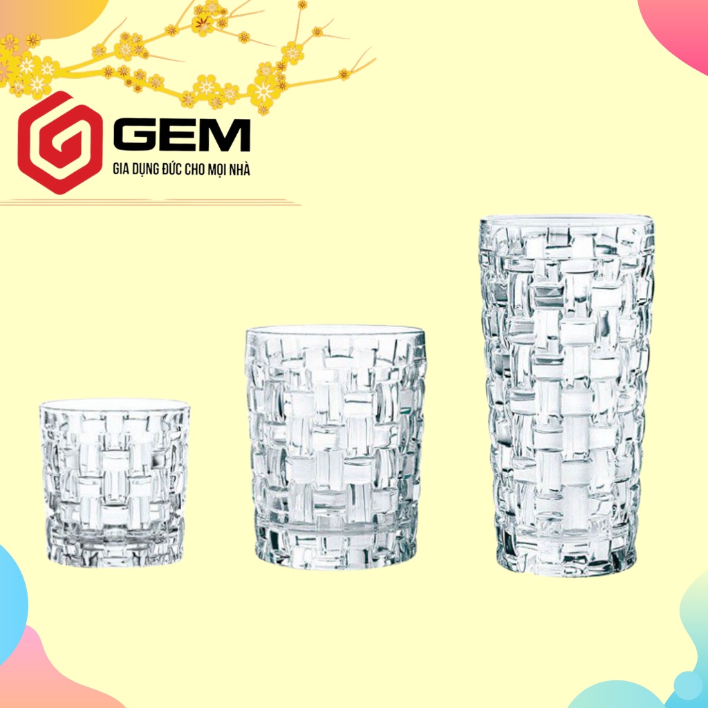 Bộ 18 cốc pha lê NACHTMANN [NHẬP ĐỨC]