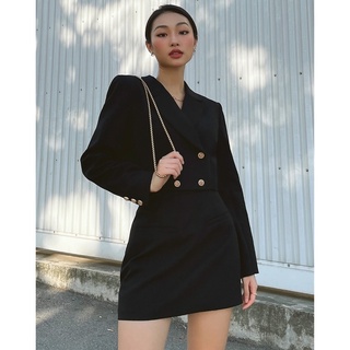 Set Áo vest tay dài croptop , Peace House Clothing