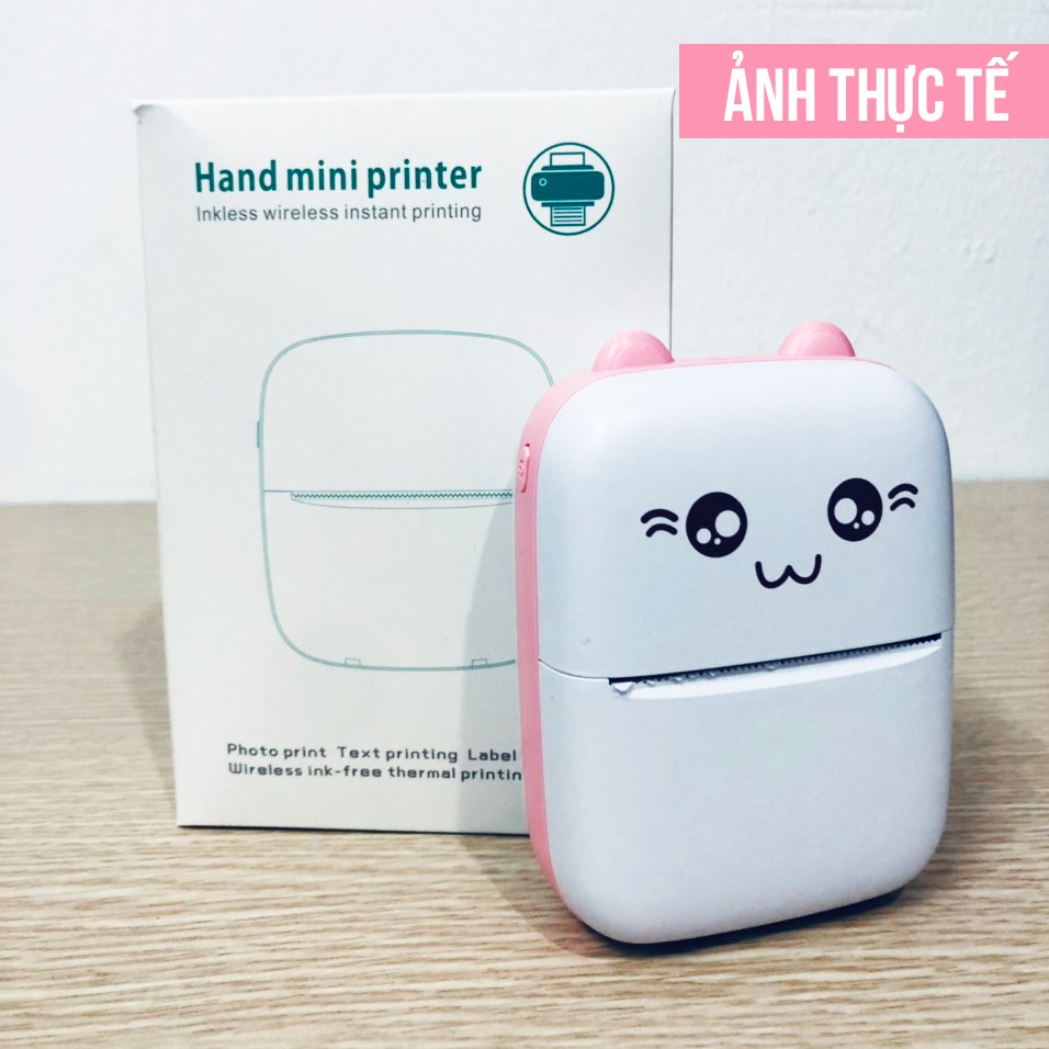 (Hàng có sẵn) Máy In Nhiệt Mini Cầm tay Bluetooth ( 200DPI, HD) - Máy in ảnh, in tài liệu, in Phao, in nhãn dán | BigBuy360 - bigbuy360.vn
