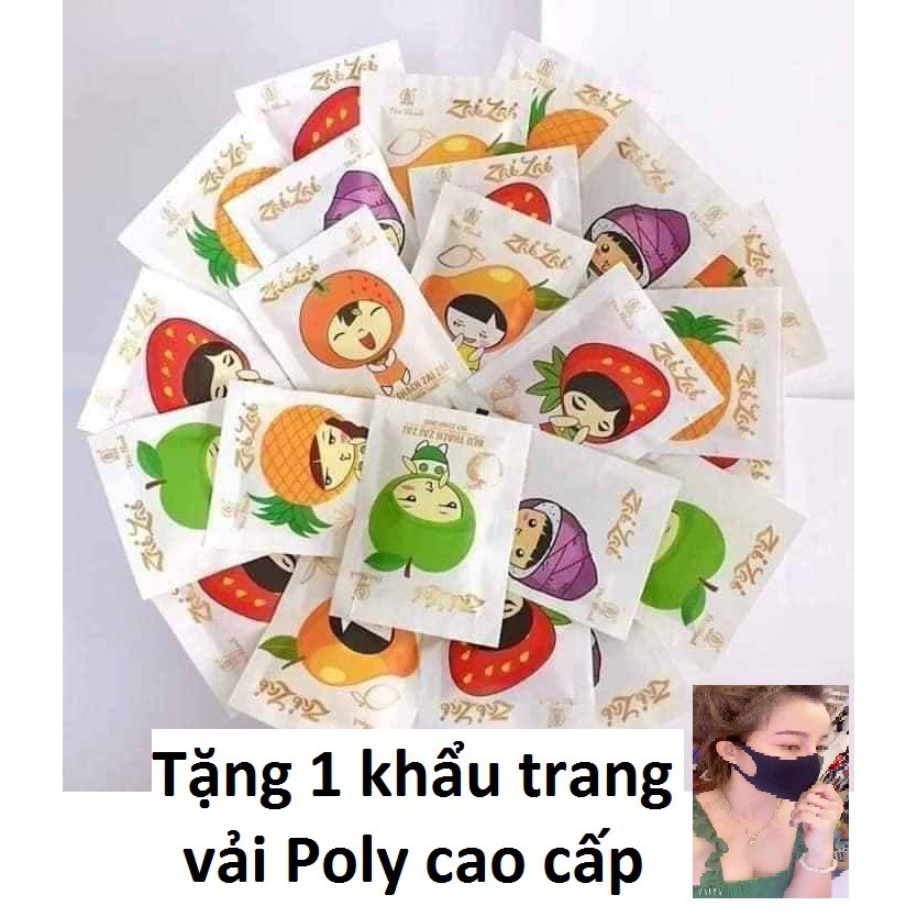 Combo 2 kg thạch ZaiZai (tặng 1 khẩu trang vải cao cấp)