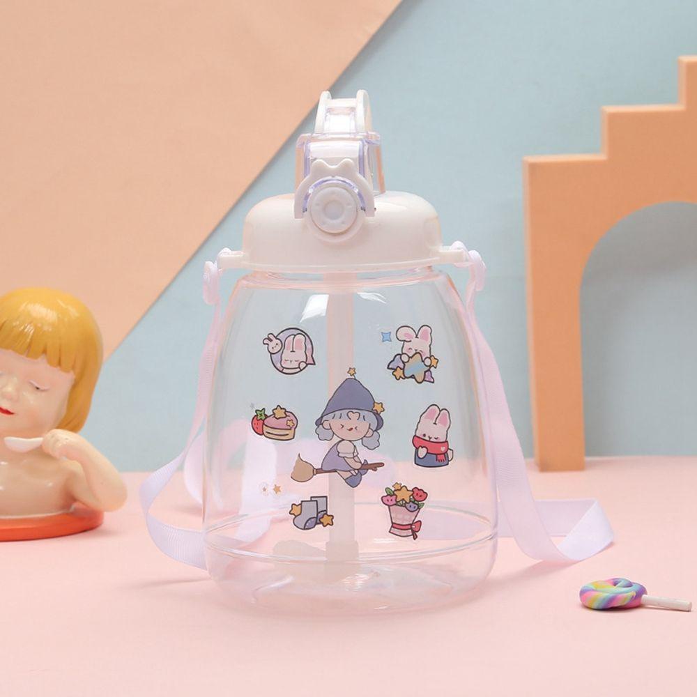 Bình Nước Thể Thao Bằng Nhựa 1300ml Kèm Ống Hút Tiện Dụng
