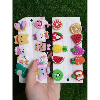 Set 10 kẹp tóc siêu cưng cho bé yêu