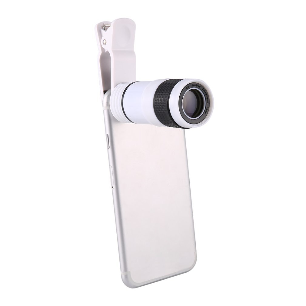 [HT11]8X Universal Mobile Phone Zoom Lens Telephoto Lens High-definition Lens
