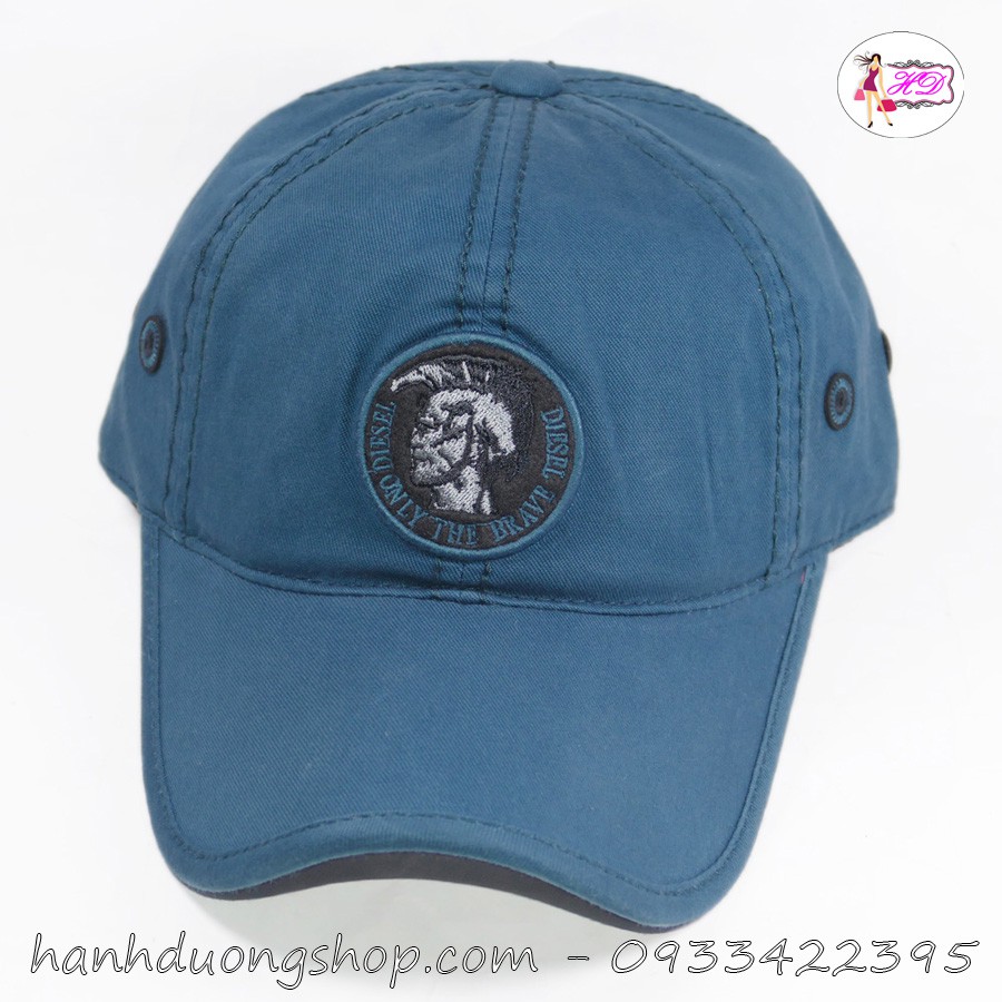 [ NHIỀU MÀU ] Nón kết đẹp nón kết đen nón kết hiệu D.iesel được thêu mặt và đuôi thời trang kết hợp vải cotton cao cấp