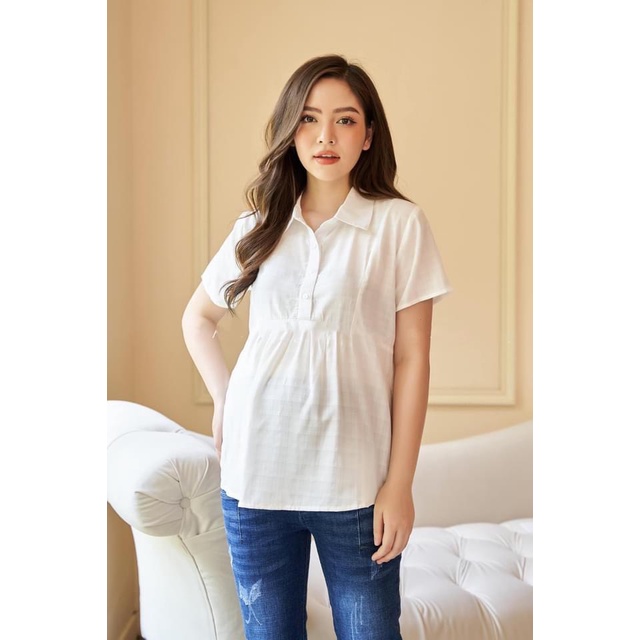 Quần jean bầu cao cấp có đáp bụng và chun chỉnh(S-3Xl)