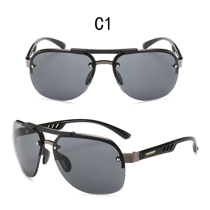 Kính mát gọng to chống tia UV400 phong cách retro dành cho nam