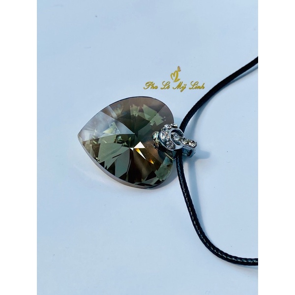 Trái tim pha lê 28mm chính hãng Swarovski