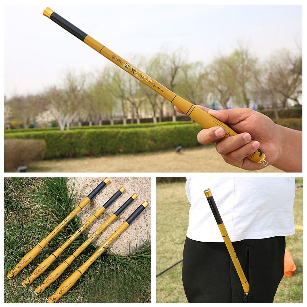 MUVAKO Cần Câu Cá Mini Bằng Sợi Carbon Siêu Nhẹ Tiện Dụng Mang Theo Du Lịch