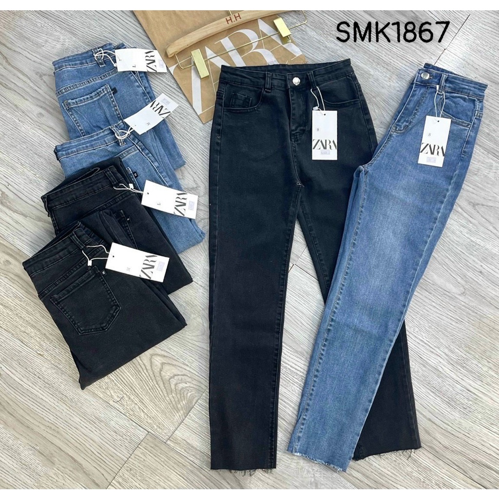 QUẦN JEANS ỐNG ĐỨNG ( mã hàng smk1867)