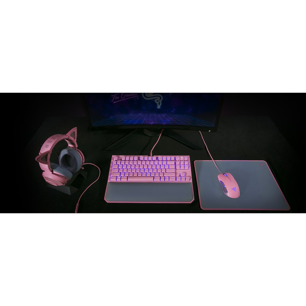 [ GIÁ TỐT NHẤT ] Bàn phím RAZER BLACKWIDOW TOURNAMENT QUARTZ PINK EDITION [ mimishop.hp ]