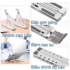Giá đỡ laptop nhôm có thể gấp gọn