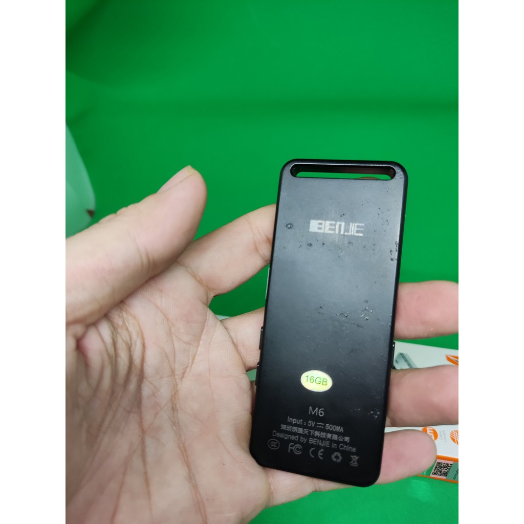 Máy nghe nhạc mp3, nhỏ gọn, nghe siêu hay, dung lượng cao Benjie M6 16G Bluetooth 5.2 MP3