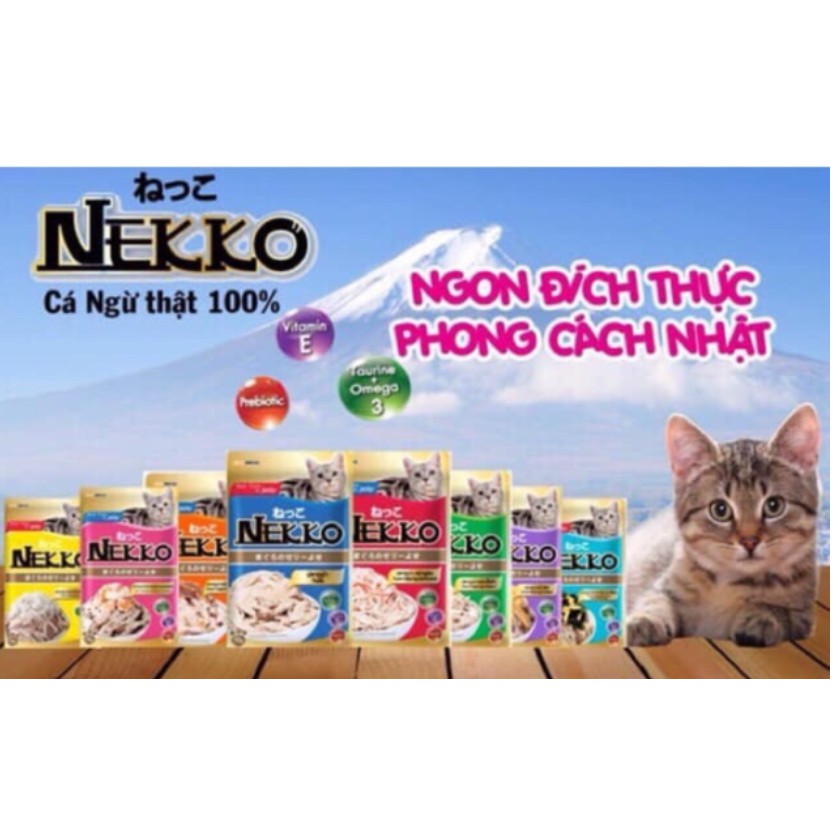 PATE NEKO CHO MÈO ĐỦ VỊ