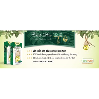 Tinh Dầu Treo Xe Cao Cấp Vina Tươi 10ml - Sả Java