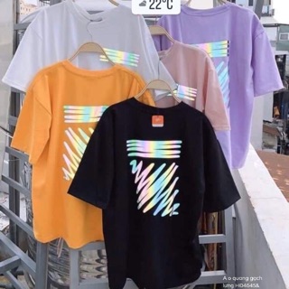 Áo thun phản quang gạch lưng - HĐ