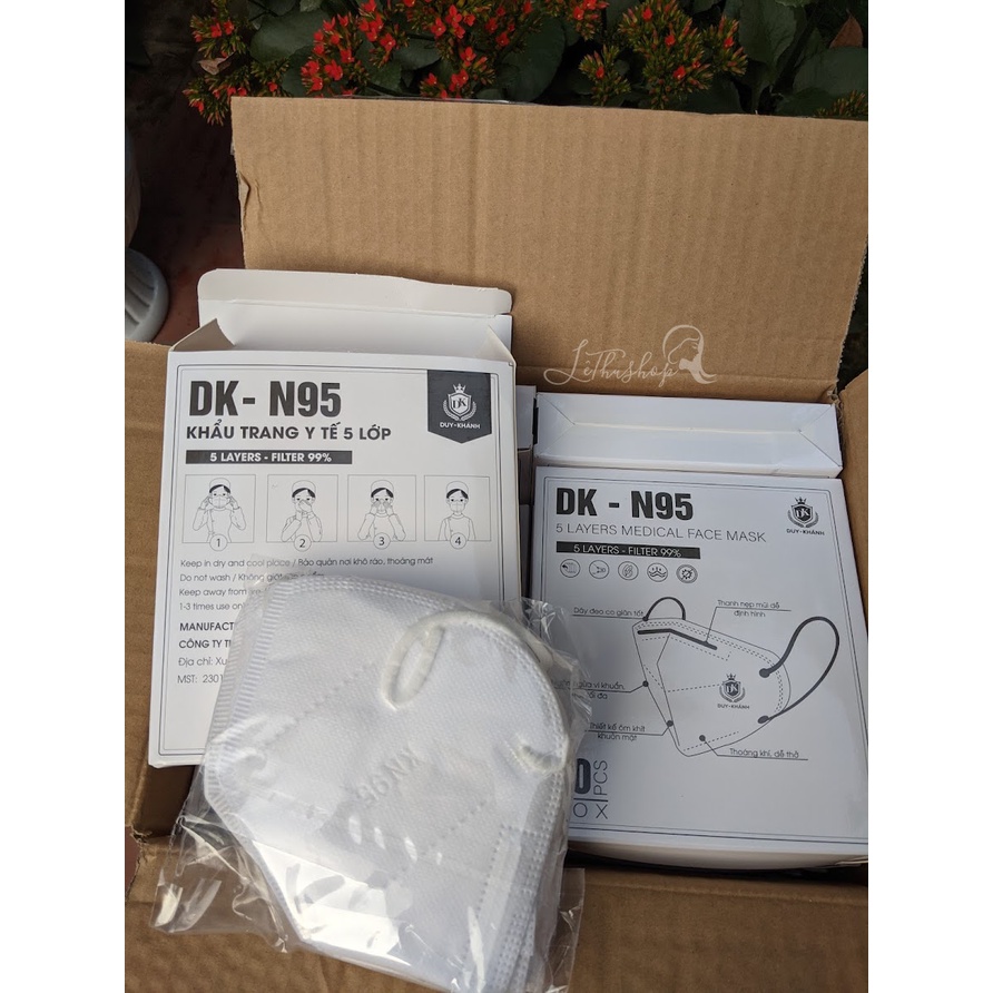 Khẩu trang DK N95 5 lớp kháng khuẩn