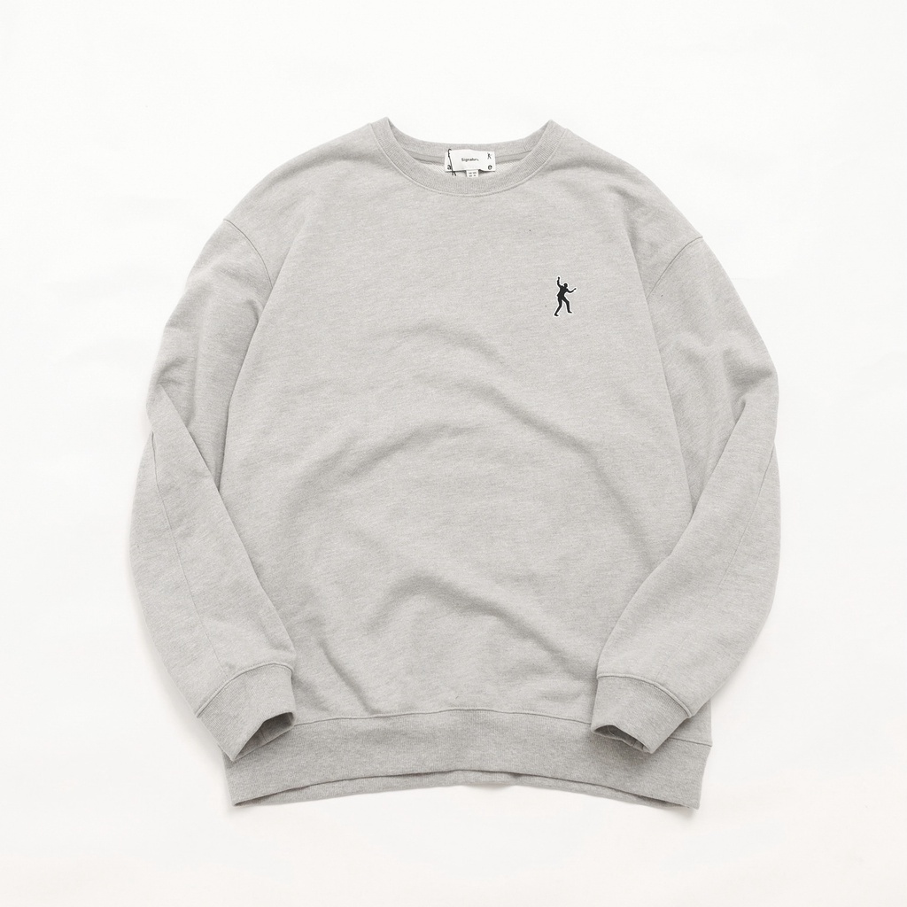 Áo Sweater Nỉ Tate Logo Nhỏ 100% Cottons Form Rộng Nhiều Màu | BigBuy360 - bigbuy360.vn