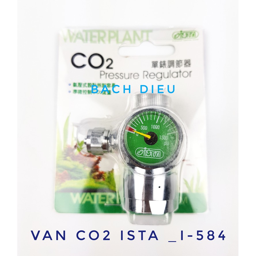 VAN TINH CHỈNH CO2 ISTA ĐÀI LOAN CAO CẤP ĐỨNG - NGANG CHO HỒ BỂ THỦY SINH