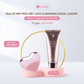 Máy rửa mặt laco luxury/ mua 1 được 2/ tặng ngay 1 sữa rửa mặt 260k