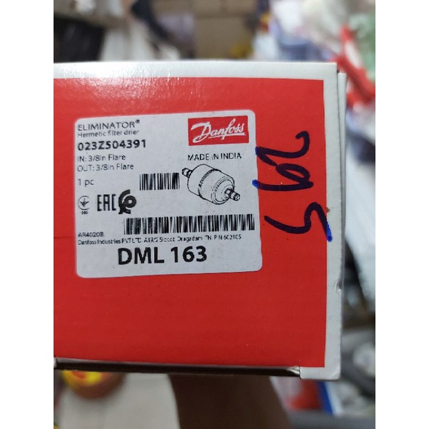 Phin lọc 3/8inch Danfoss máy lạnh công nghiệp