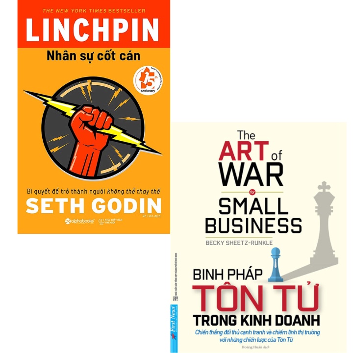 Sách - Combo Nhân Sự Cốt Cán + Binh Pháp Tôn Tử Trong Kinh Doanh (Bộ 2 Cuốn)