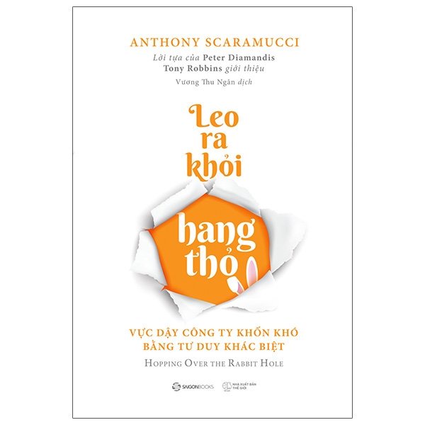 Sách - Leo Ra Khỏi Hang Thỏ - Hopping Over The Rabbit Hole