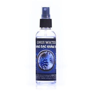 Xịt kháng khuẩn nano bạc GNUI 100ml hương táo