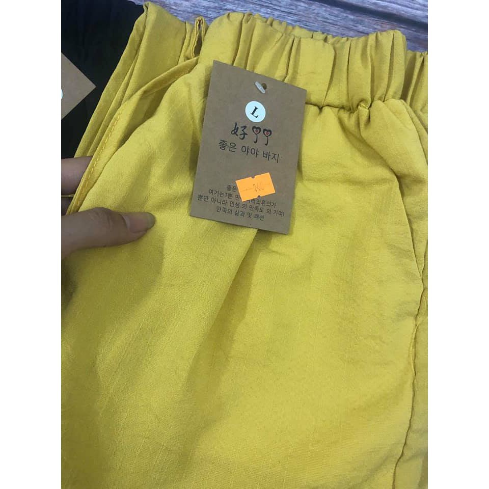 Quần baggy đũi hotriend 2019 mát lạnh