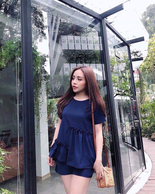 Sét áo bèo quần suông bigsize