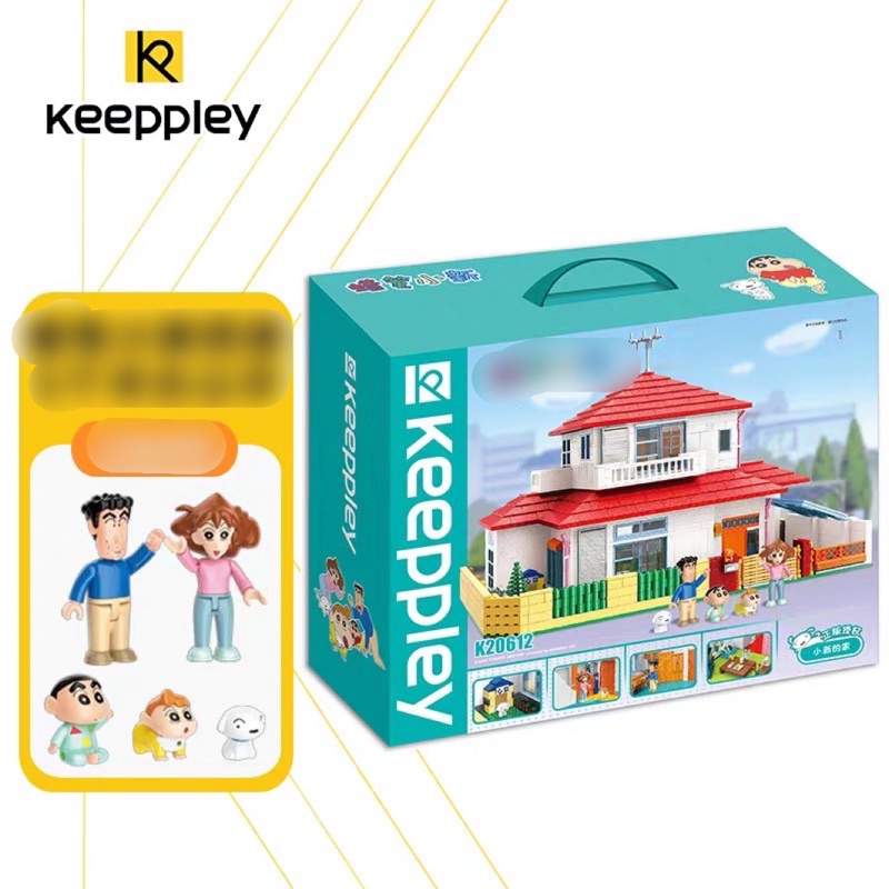 Mô hình lắp ráp gia đình nhà Sin bút chì