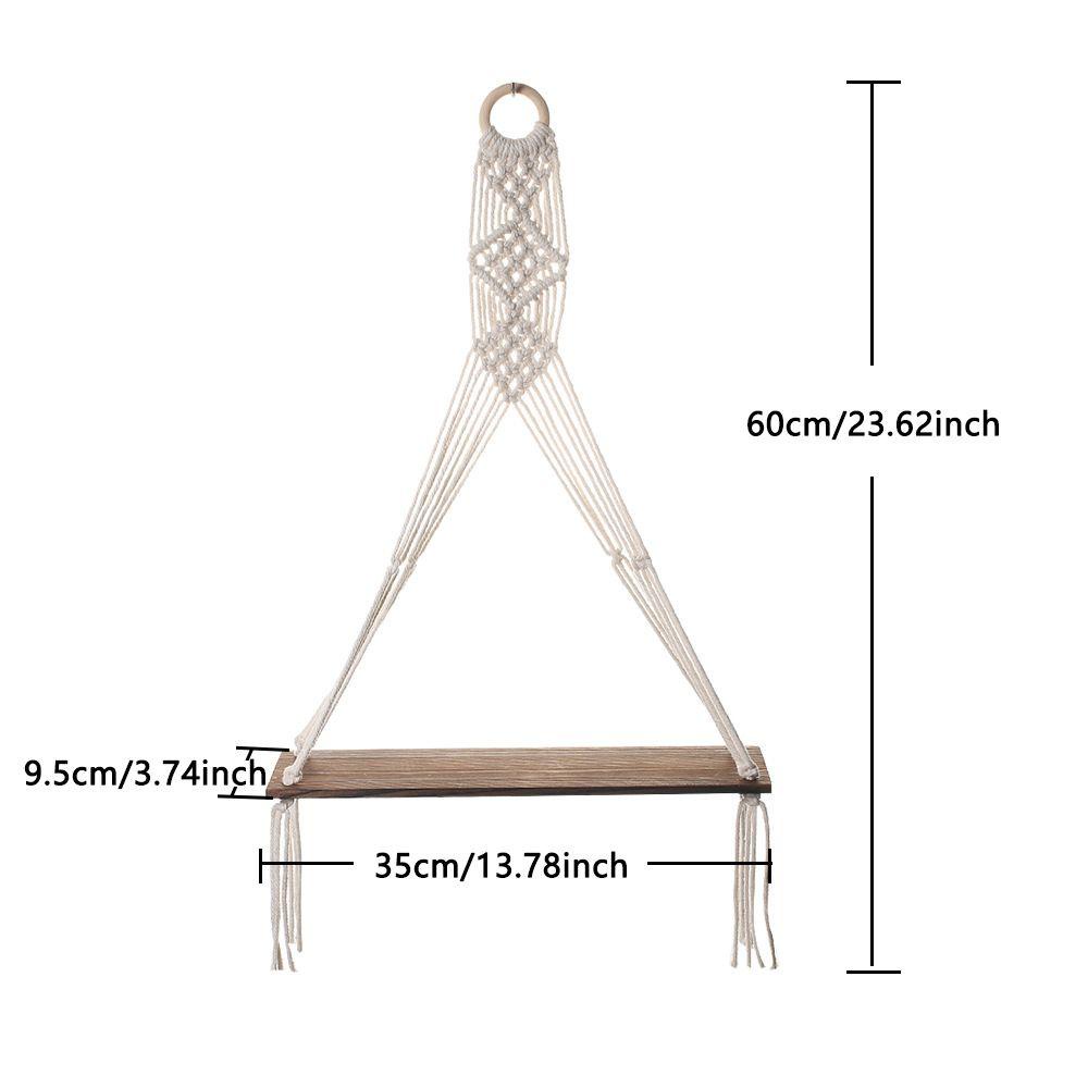 Bảng Gỗ Treo Tường Trang Trí Phong Cách Boho 1|Thảm Treo Tường Trang Trí Nội Thất Đẹp Mắt