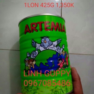 ARTERMIA MỸ 85% , ARTERMIA THỨC ĂN CHO CÁ BETTA , GUPPY { HỦ SỚT LẺ 50g VÀ 100g }