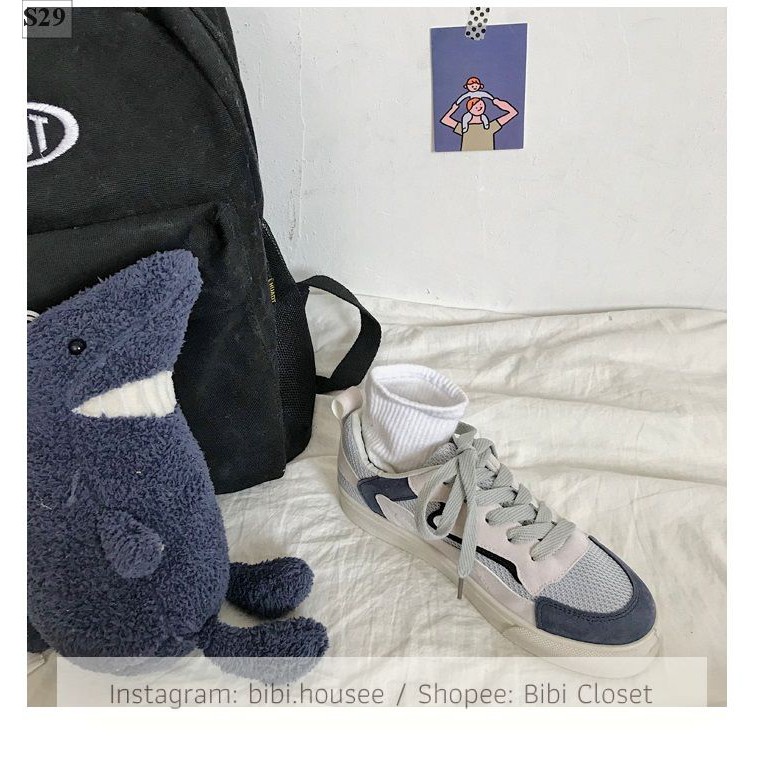 Giày thể thao phong cách ulzzang Hàn Quốc năng động đáng yêu học sinh hot trend mã S29 | BigBuy360 - bigbuy360.vn