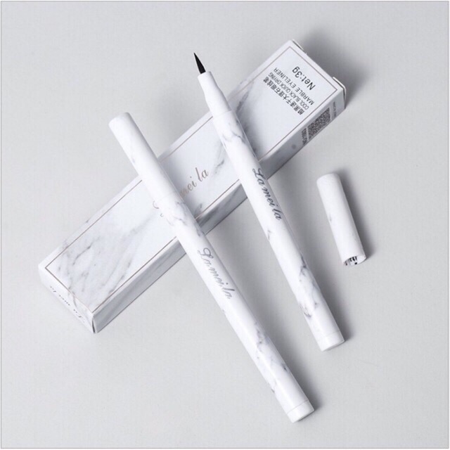 Bút kẻ mắt Lameila hoạ tiết vân đá trắng không lem, sắc nét