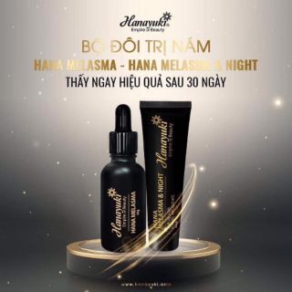 Date 2022-Bộ đôi đặc trị nám chuyên sâu hana melasma