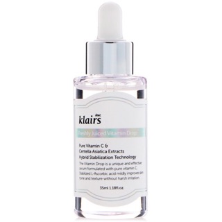 Serum Vitamin C Klairs dưỡng trắng mờ thâm nám cho da nhạy cảm