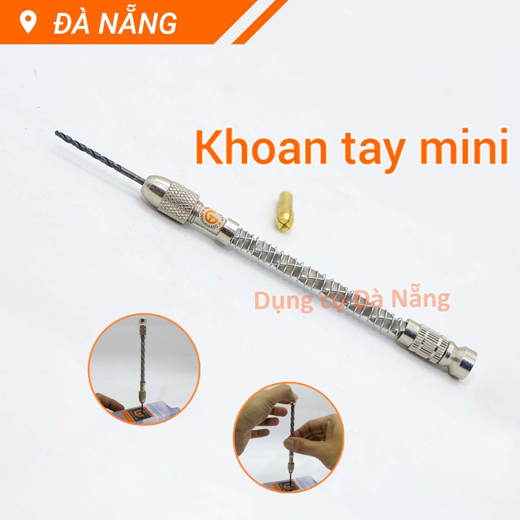 Máy khoan cầm tay tay mini bán tự động với đầu kẹp GT739