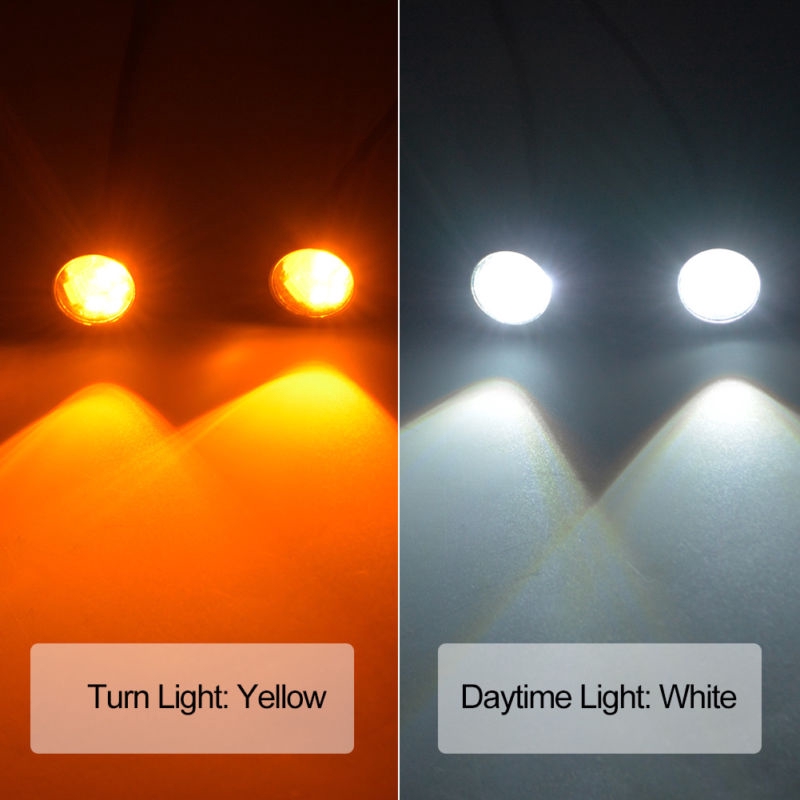 Set 10 đèn mắt đại bàng cho xe ô tô 23mm 4014 LED | BigBuy360 - bigbuy360.vn