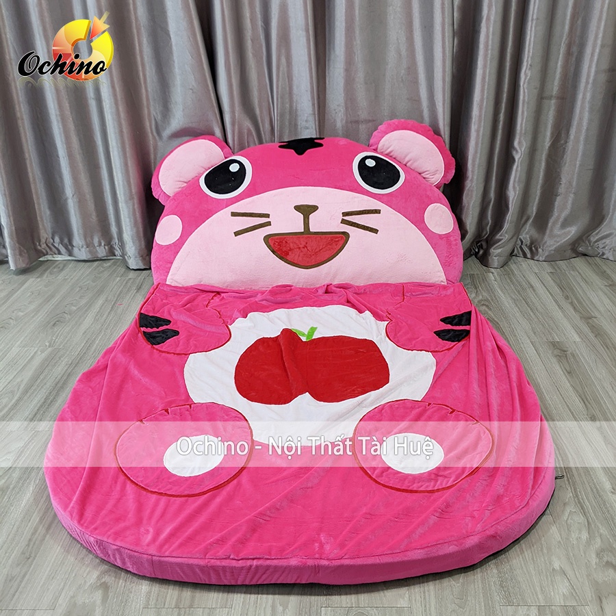 Nệm Hình Con Thú, Nệm Thú Handmade Cao Cấp Size 1M8-2M( Đặt Theo Yêu Cầu)