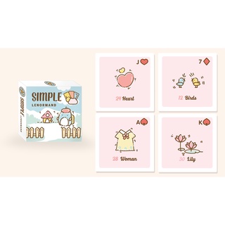 Bộ bài Simple Lenormand (auth) (2 PHIÊN BẢN)