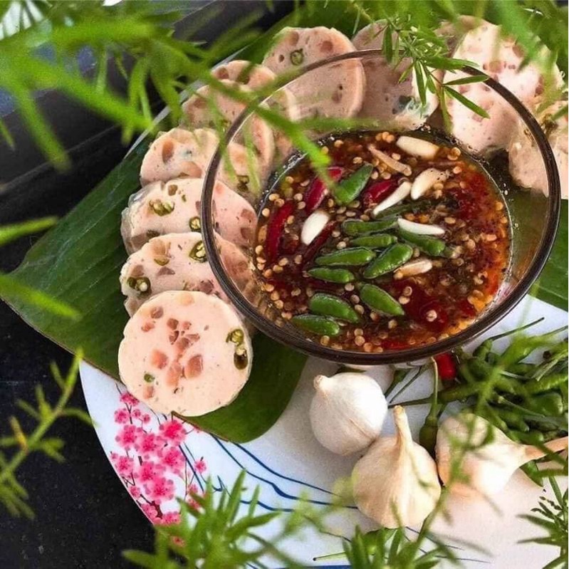 Chả Da Tai heo Ớt Xiêm Xanh